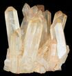 Tangerine Quartz Crystal Cluster - Madagascar #38891-1